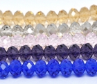 5 lengjur / blandaðir litir swarovski /12x8.2mm image