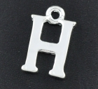 1.stk. Silfurhúðaður bókstafur # H #  image