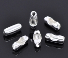 Silfurhúðaðar klemmur 3.2mm / 10x4mm image